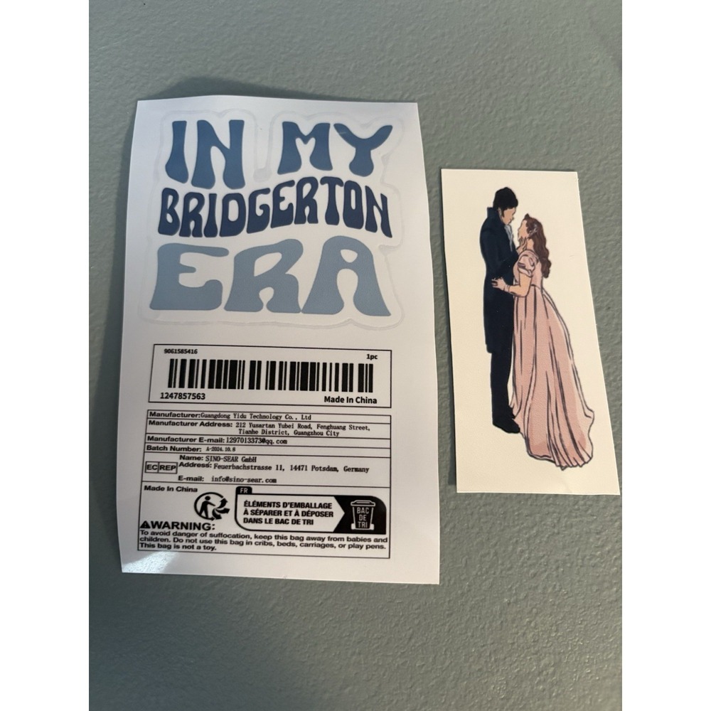 Bridgerton Series Vinyl‎ Stickers